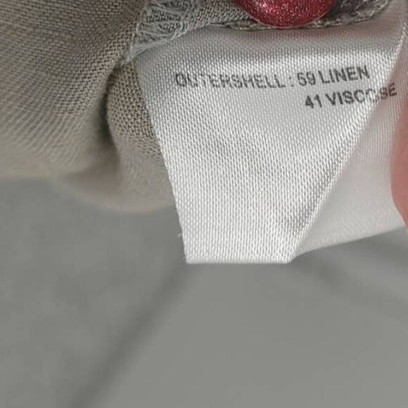 Sachin + Babi For Ankasa Rufina Shorts Linen Blend Gray Sz 8 - Picture 4 of 4